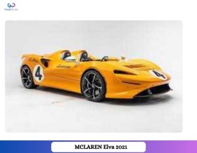 For Sale MCLAREN Elva 2021