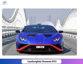 Rent Lamborghini Huracan STO 2022 in Dubai