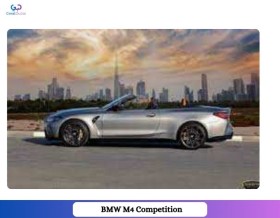 Rent BMW M4 Competition Convertible 2023 in Dubai