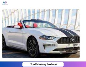 Rent Ford Mustang EcoBoost Convertible V4 2021 in Dubai