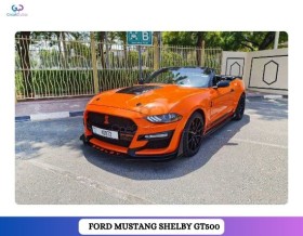 RENT FORD MUSTANG SHELBY GT500 CONVERTIBLE V8 2020 IN DUBAI