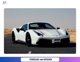 RENT FERRARI 488 SPIDER 2017 IN DUBAI