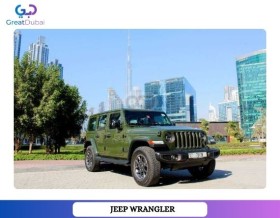 RENT JEEP WRANGLER 80TH ANNIVERSARY LIMITED EDITION 2021 IN DUBAI