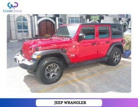 RENT JEEP WRANGLER UNLIMITED SAHARA EDITION 2018 IN DUBAI