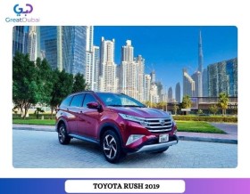 RENT TOYOTA RUSH 2019 IN DUBAI