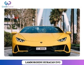 RENT LAMBORGHINI HURACAN EVO SPYDER 2022 IN DUBAI