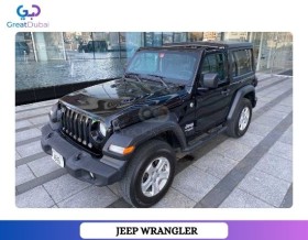 RENT JEEP WRANGLER SPORT 2020 IN DUBAI