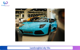 Lamborghini sky blu