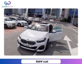 RENT BMW 218I 2020 IN DUBAI