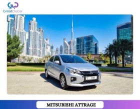 RENT MITSUBISHI ATTRAGE 2021 IN DUBAI