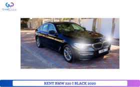 RENT BMW 520 I BLACK 2020