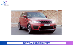 RENT RANGE ROVER SPORT 2022 RED