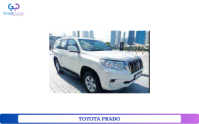 RENT TOYOTA PRADO 2022 IN DUBAI