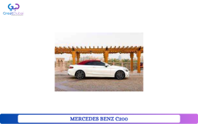 RENT MERCEDES BENZ C200 CONVERTIBLE 2021 IN DUBAI