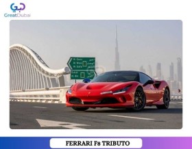 RENT FERRARI F8 TRIBUTO 2021 IN DUBAI