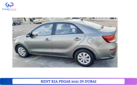 RENT KIA PEGAS 2021 IN DUBAI