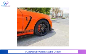 RENT FORD MUSTANG SHELBY GT500 CONVERTIBLE V8 2020 IN DUBAI