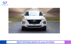 RENT HYUNDAI SANTA FE 2020 IN DUBAI