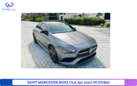 RENT MERCEDES BENZ CLA 250 2020 IN DUBAI