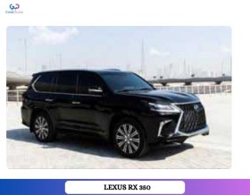 RENT LEXUS RX SERIES 2021 IN DUBAI