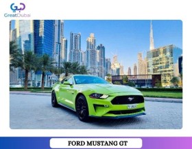 RENT FORD MUSTANG GT COUPE V8 2021 IN DUBAI