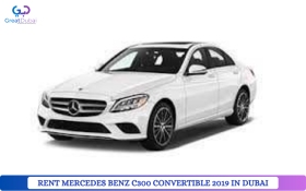 RENT MERCEDES BENZ C300 CONVERTIBLE 2019 IN DUBAI