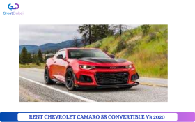 RENT CHEVROLET CAMARO SS CONVERTIBLE V8 2020