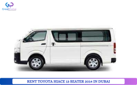 RENT TOYOTA HIACE 13 SEATER 2014 IN DUBAI