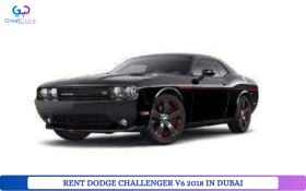 RENT DODGE CHALLENGER V6 2018 IN DUBAI