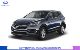 RENT HYUNDAI SANTA FE 2022 IN DUBAI