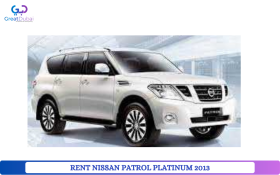 RENT NISSAN PATROL PLATINUM 2013 IN DUBAI