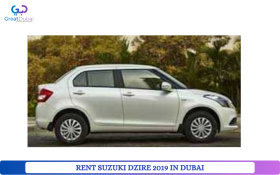 RENT SUZUKI DZIRE 2019 IN DUBAI