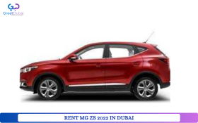 RENT MG ZS 2022 IN DUBAI