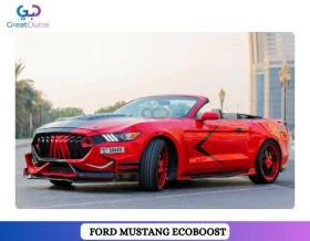 RENT FORD MUSTANG GT COUPE V8 2019 IN DUBAI