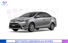 RENT TOYOTA YARIS SEDAN 2021 IN DUBAI