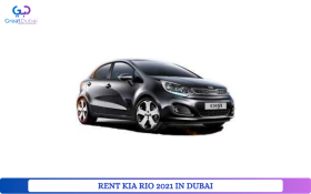 RENT KIA RIO 2021 IN DUBAI