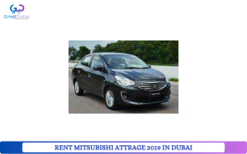 RENT MITSUBISHI ATTRAGE 2019 IN DUBAI