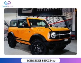 RENT FORD BRONCO 2021 IN DUBAI