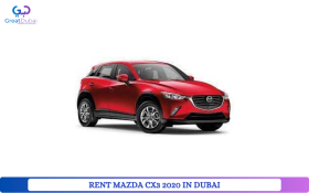 RENT MAZDA CX3 2020 IN DUBAI