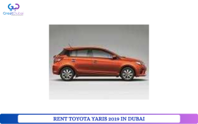 RENT TOYOTA YARIS 2019 IN DUBAI