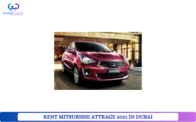 RENT MITSUBISHI ATTRAGE 2021 IN DUBAI