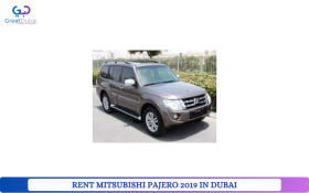 RENT MITSUBISHI PAJERO 2019 IN DUBAI