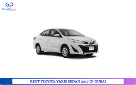 RENT TOYOTA YARIS SEDAN 2019 IN DUBAI