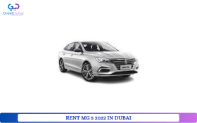 RENT MG 5 2022 IN DUBAI