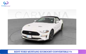 RENT FORD MUSTANG ECOBOOST CONVERTIBLE V4