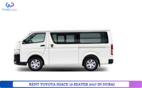 RENT TOYOTA HIACE 13 SEATER 2017 IN DUBAI