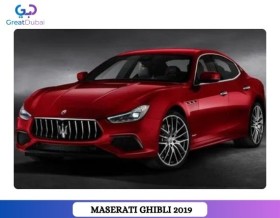 RENT MASERATI GHIBLI 2019 IN DUBAI