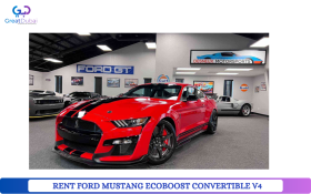 RENT FORD MUSTANG ECOBOOST CONVERTIBLE V4