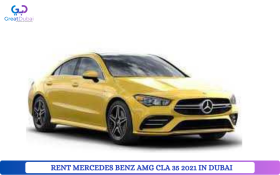 RENT MERCEDES BENZ AMG CLA 35 2021 IN DUBAI