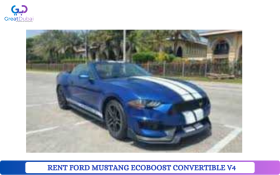 RENT FORD MUSTANG ECOBOOST CONVERTIBLE V4